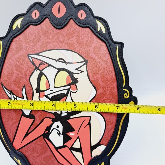 Hazbin Hotel Charlie & Vaggie Filigree Frame Double-Sided Crossbody Bag - Picture 10 of 12